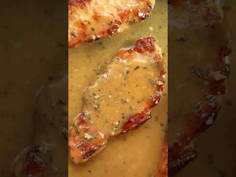 Rosemary Garlic Butter Pork Chops