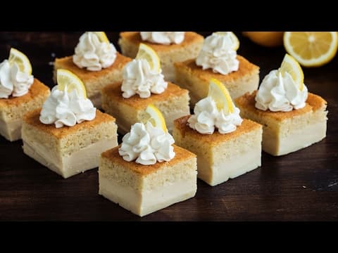 Magic Custard Cake Recipe