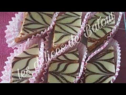 Zelliges (gâteaux sans cuisson)