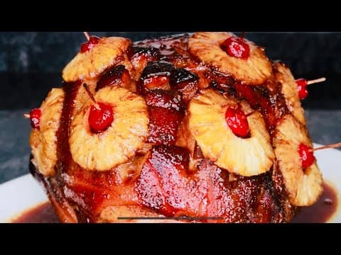 Pineapple Brown Sugar Honey Ham