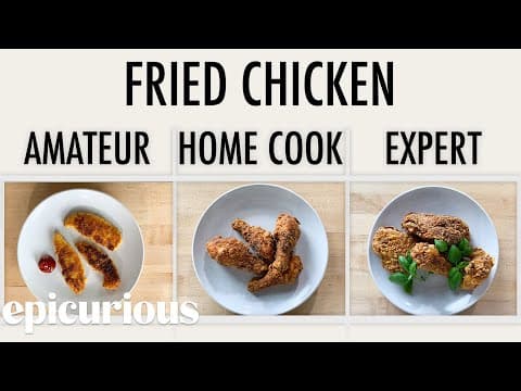 4 Levels of Fried Chicken: Amateur to Food Scientist
