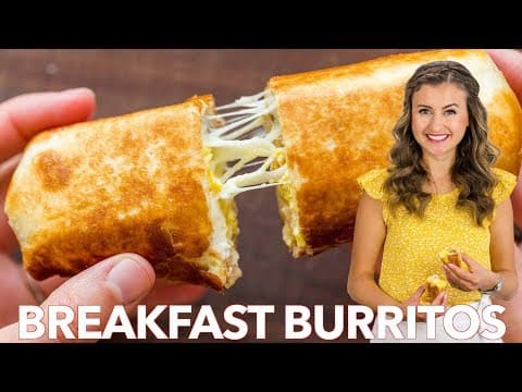 Freezer-Friendly Breakfast Burritos Recipe
