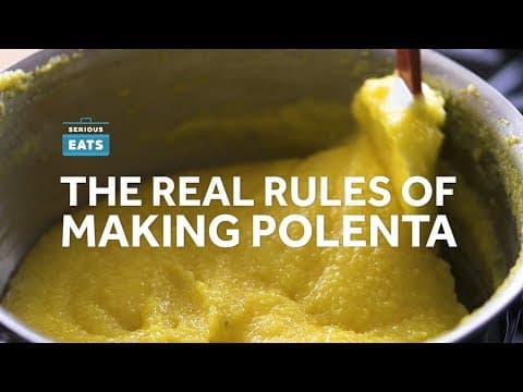 How to Make Perfect Polenta