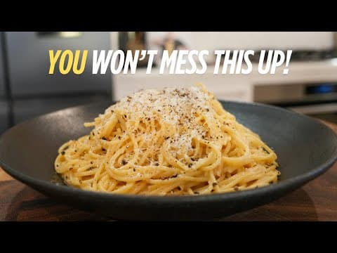 Authentic Cacio E Pepe