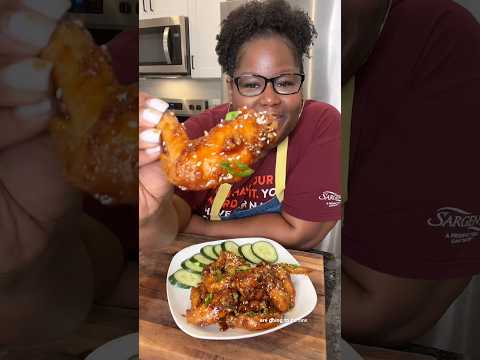 Garlic & Ginger Sticky Wings