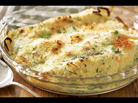 Fish and Seafood Gratin - Delicious French main course with medium difficulty. Perfect recipe converted from YouTube video to PDF format.