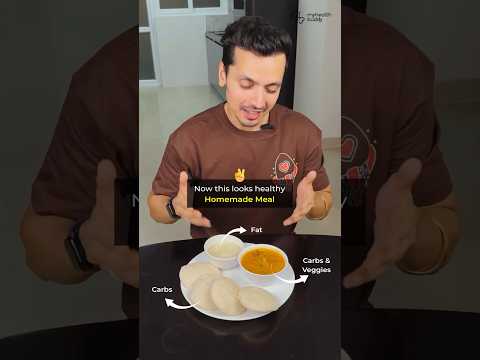 How to make a HEALTHY and BALANCED MEAL for Weight Loss 🍽️