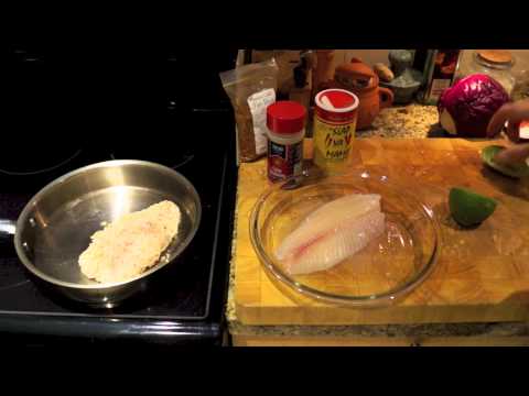 Cajun Spiced Tilapia Tacos