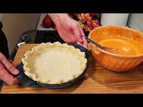 Easy Flaky Pie Crust (Single 9‑inch Shell) - Delicious American bread with easy difficulty. Perfect recipe converted from YouTube video to PDF format.