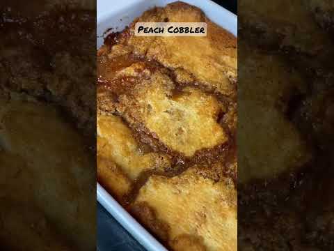 Southern Peach Cobbler