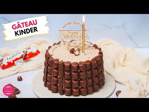 Kinder Charlotte - Delicious French dessert with easy difficulty. Perfect recipe converted from YouTube video to PDF format.