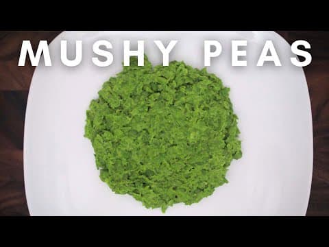 Making "posh" Mushy Peas even BETTER than the chip shop