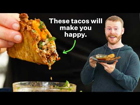 These High Protein Crispy Dipping Tacos are changing my life.
