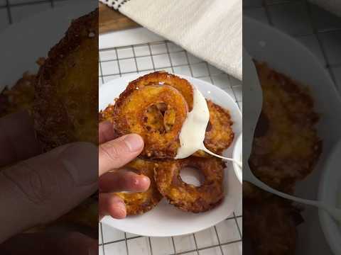 Chicken bacon ranch onion rings! Easy low carb high protein snack