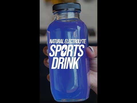 Natural Electrolyte Sports Drink