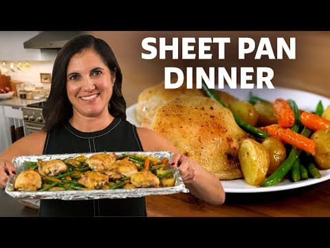 Easy Sheet Pan Dinner with Only 5 Minutes of Prep