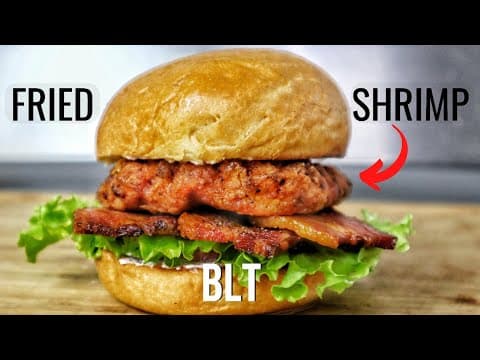 You've Been Missing Out on the Best BLT: Shrimp Burger Recipe