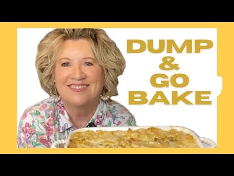 Dump & Go Chicken Alfredo Casserole! No Boil! No Fuss!