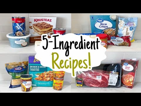 Lazy Girl Dinners (and Desserts!)