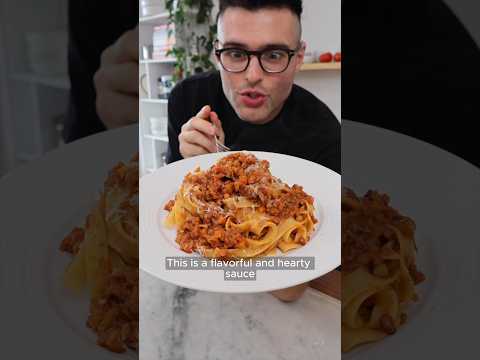 Lentil Bolognese ("meaty" dinner idea)