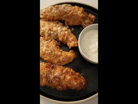 Healthy Crunch: Air Fried Chicken Tenders Recipe