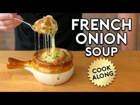 French Onion Soup with Bone Marrow