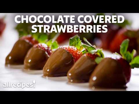 How to Make Elegant Chocolate Covered Strawberries