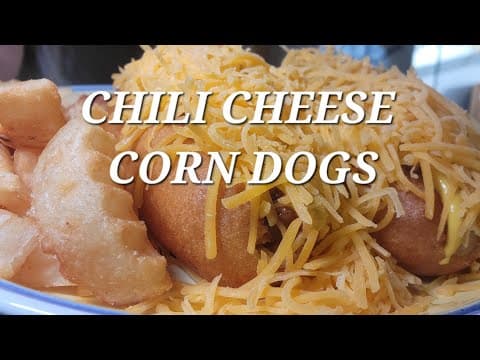 Chili Cheese Corn Dogs