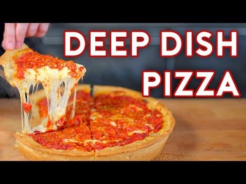 Chicago-Style Deep Dish Pizza