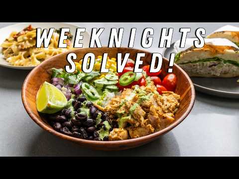 Three EASY 15-Minute Meals To Make With Rotisserie Chicken