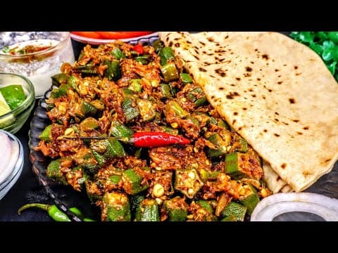Crispy Mustard Oil Bhindi Sabzi