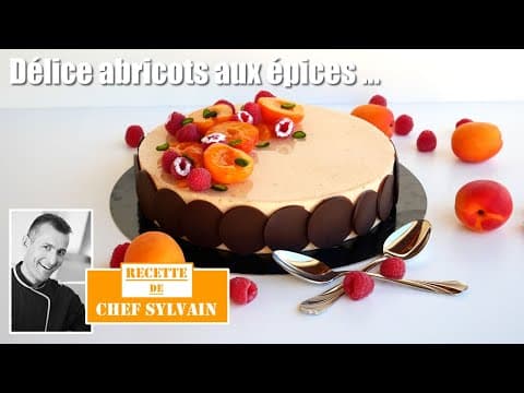 Apricot and Spice Entremet - Delicious French dessert with hard difficulty. Perfect recipe converted from YouTube video to PDF format.