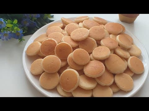 ✅ ❗mini pancakes en 5 minutos❗¡ panqueques de cereales! Receta de mini tortitas americanas fáciles