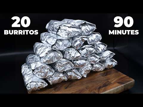 Low‑Calorie High‑Protein Beef & Yogurt Burritos (259 Cal per Burrito) – Meal Prep for a Month