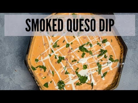 The Best Smoked Queso Dip Recipe! Masterbuilt Gravity Series 560