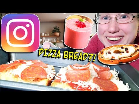 I Tried VIRAL Instagram Food Recipes For 24 Hours!