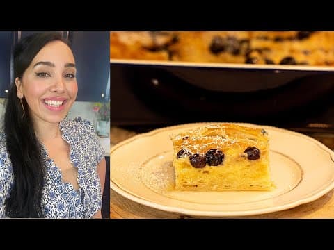 Viral Crinkle Cake Recipe: Blueberry Lemon Crinkle Cake