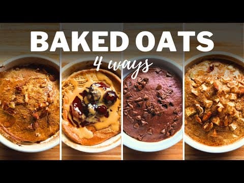 Blended Baked Oats