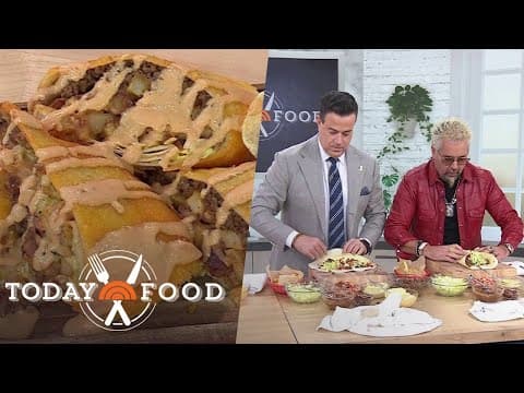 Guy Fieri Shares His Recipe for Bacon Cheeseburger Burrito
