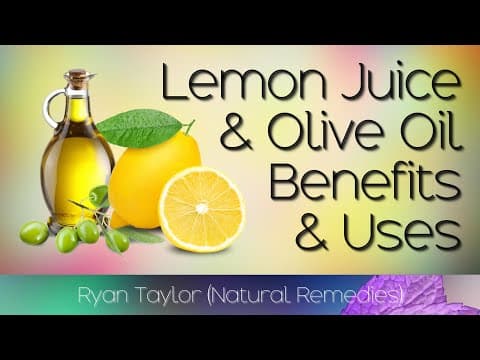Lemon Juice and Olive Oil: Benefits for Health