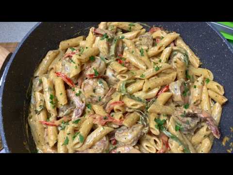 Jerk Shrimp Pasta