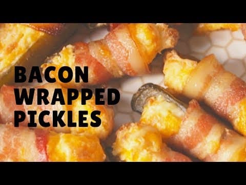 How to make Bacon Wrapped Pickles updated 2017