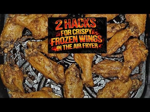 Air Fryer Frozen Wings