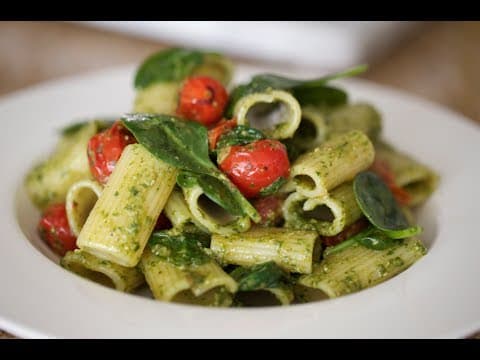 Rigatoni with Pesto