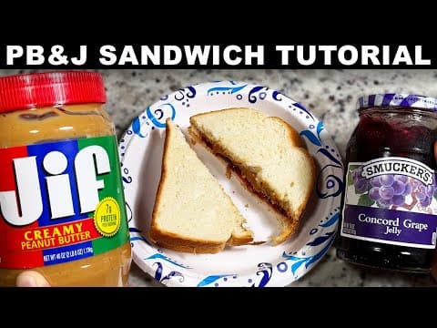 How To Make a Peanut Butter and Jelly Sandwich