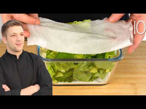 10 ASTUCES DE CUISINE apprises en restaurant