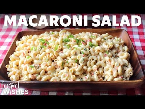 The Best Deli-Style Macaroni Salad You'll Ever Make