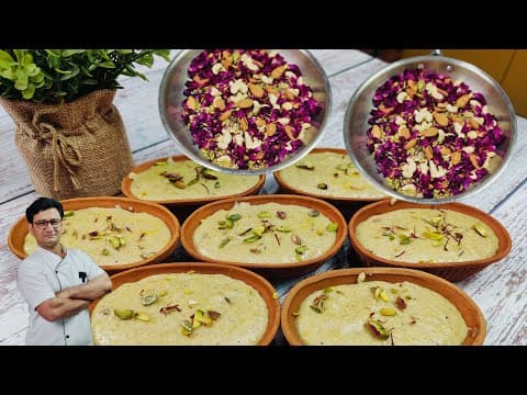 होली स्पेशल ठंडाई फिरनी की आसान रेसिपी