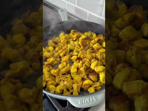 CHICKEN TIKKA CRISPY RICE SALAD