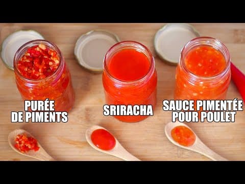 Sauce pimentée sucrée pour poulet